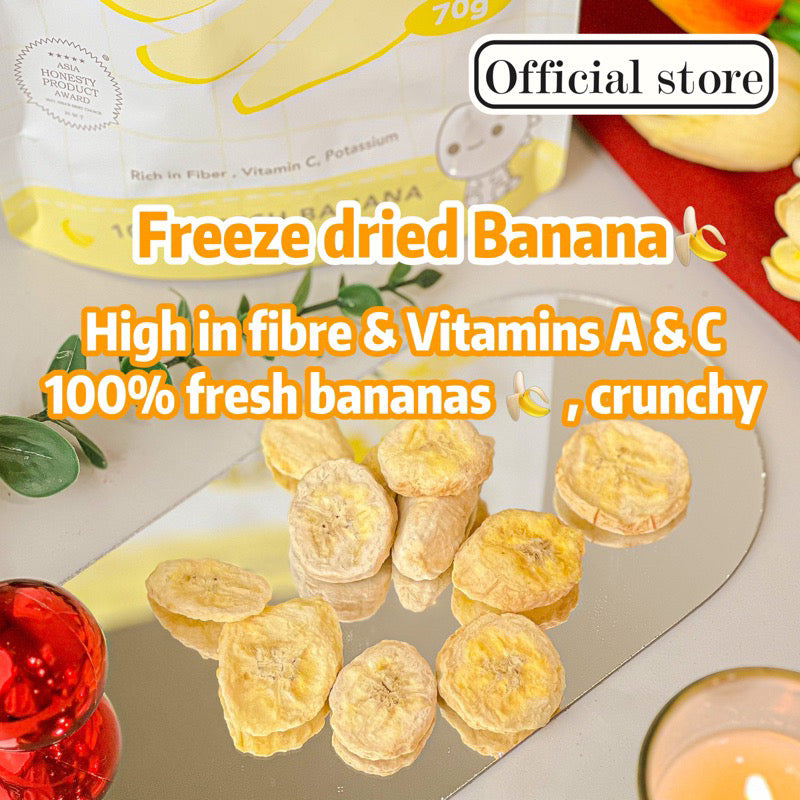 Lovebite Freeze Dried Banana 70g
