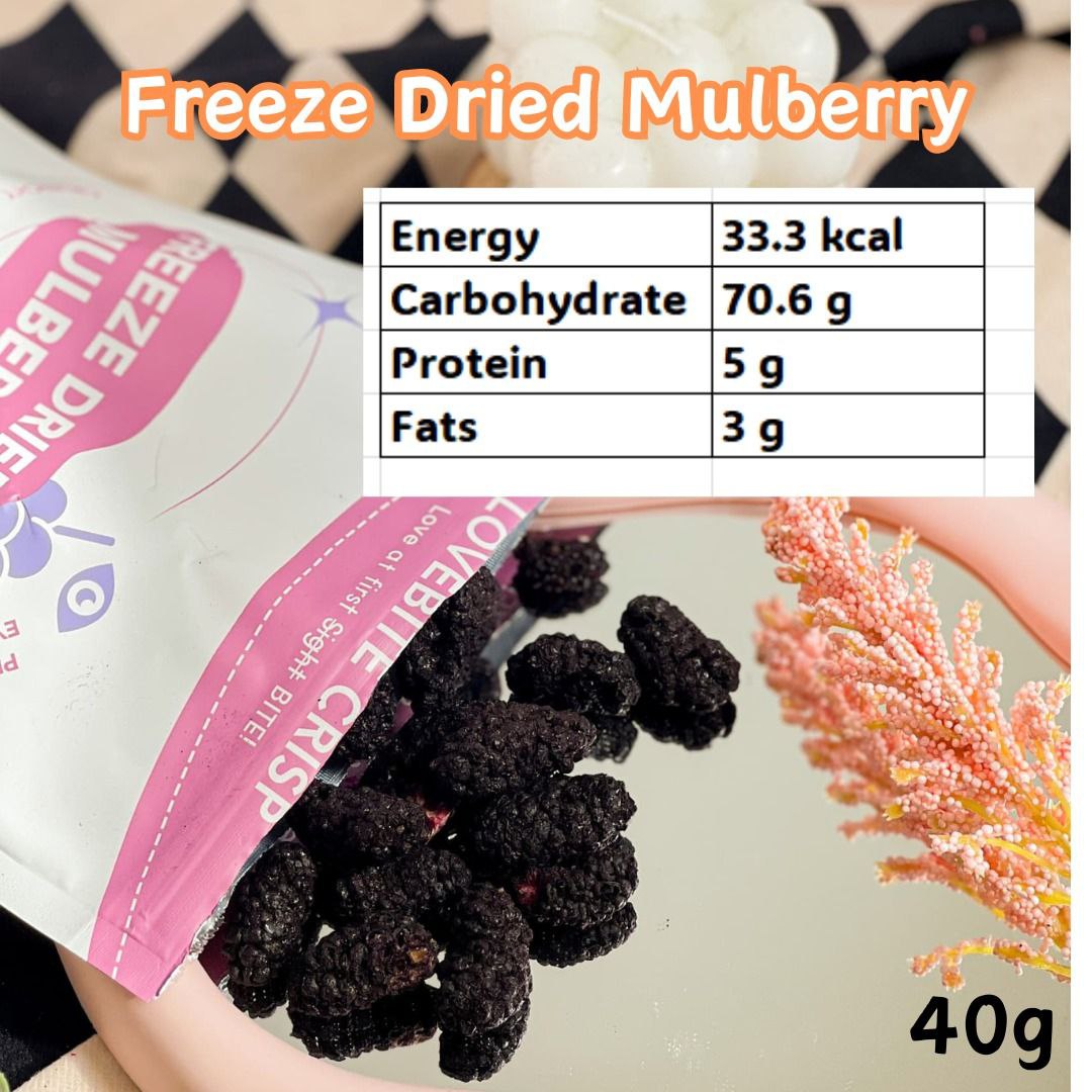 Lovebite Freeze Dried Mulberry 40g