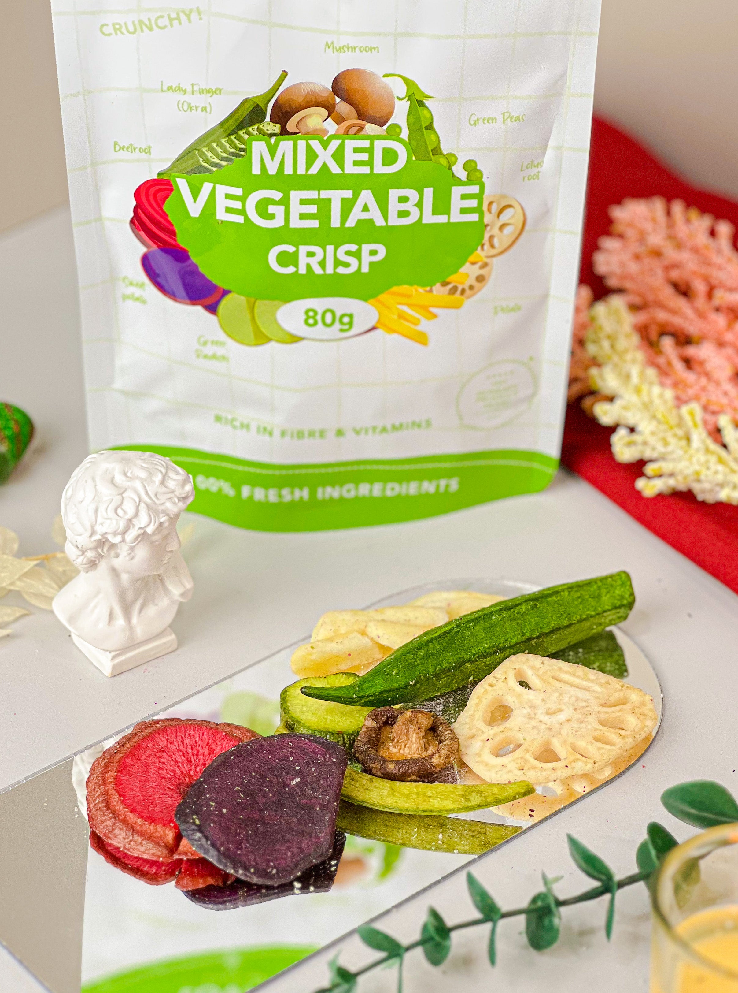 Lovebite Freeze Mixed Vegetable Crisp 80g