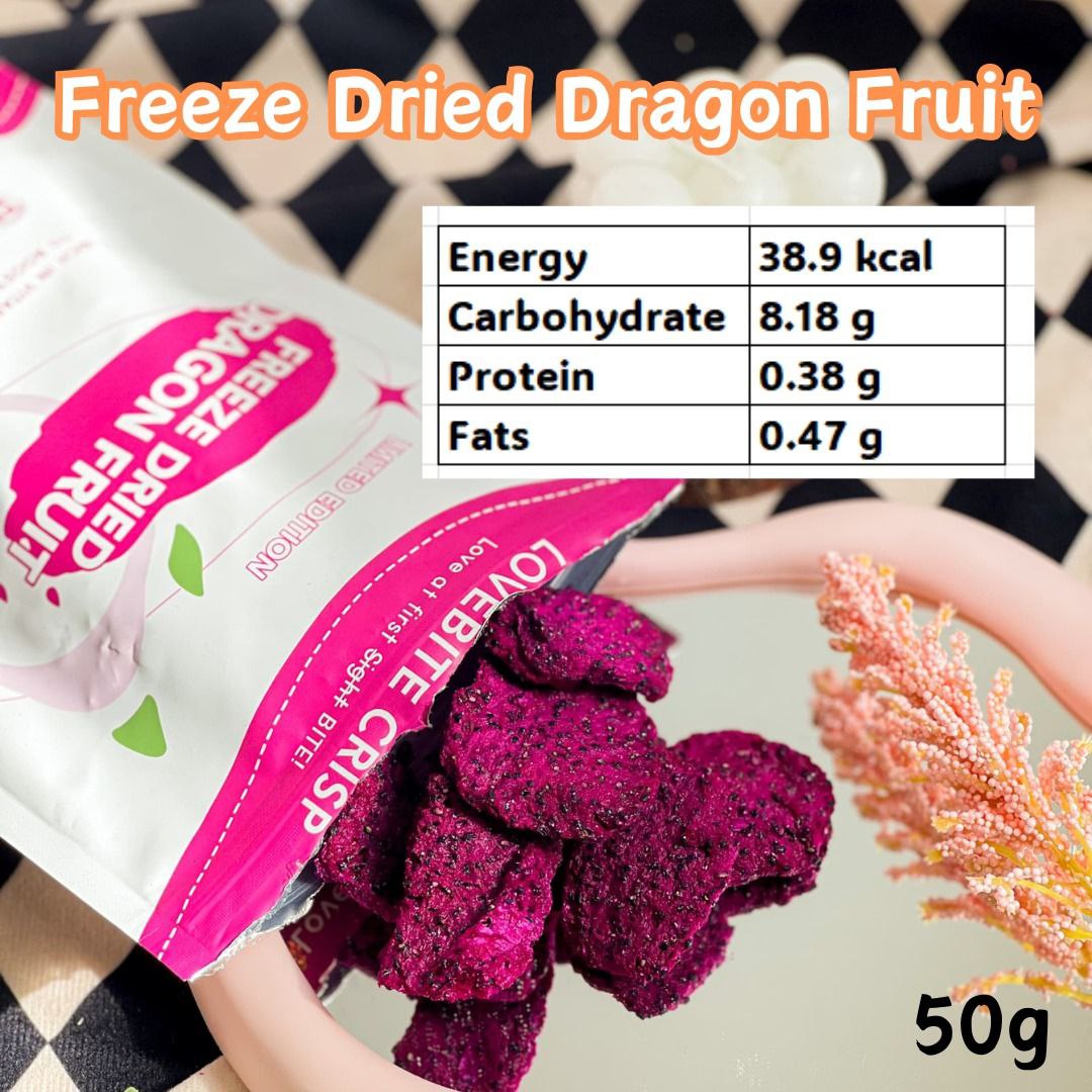 Lovebite Freeze Dried Dragon Fruit