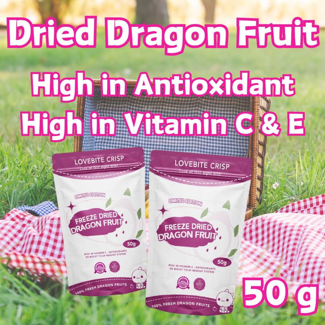 Lovebite Freeze Dried Dragon Fruit