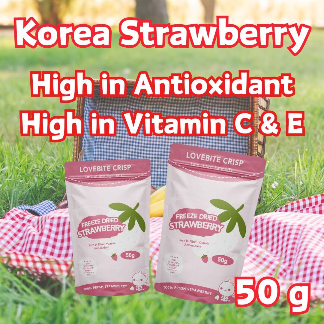 Lovebite Freeze Dried Strawberry 50g