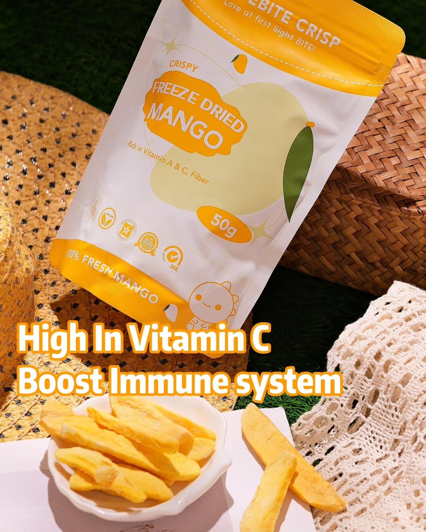 Lovebite Freeze Dried Mango 50g